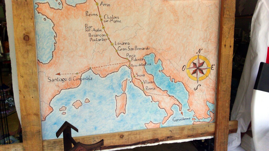 Via francigena 2017
